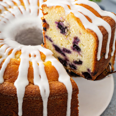 Lemony-Blueberry Pound Cake™